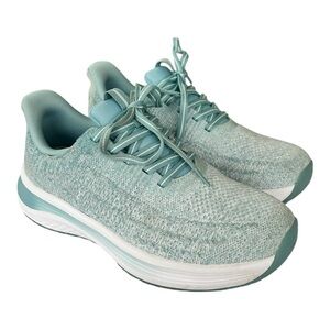 Orthofeet Women's Orthopedic Hands-Free Nira Slip-On Sneakers Turquoise 7 WIDE